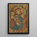 Il Cristo di dodici anni che insegna nel tempio - Józef Mehoffer — quadro incorniciato alla parete