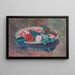 Camélias in una Ciotola - Józef Pankiewicz — quadro incorniciato alla parete