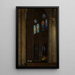 Interno della cattedrale di Chartres - Józef Pankiewicz — quadro incorniciato alla parete