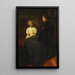 Ritratto di Signora Oderfeld con sua figlia Signora con un bambino Ritratto di Signora O - Józef Pankiewicz — quadro incorniciato alla parete