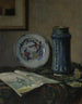 Nature morte con ceramica Nature morte con un vaso blu - Józef Pankiewicz — vista dell’opera