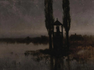 Marais notturno - Józef Rapacki — vista dell’opera