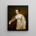 Ritratto di Apolonia Kamińska e Sokołowska - Józef Rejchan — quadro incorniciato alla parete