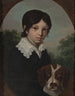 Ritratto d'infanzia di Ole Walicki 1805-1831 con un cane - Józef Sonntag — vista dell’opera