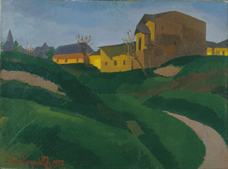 Jzsef Nemes Lamprth - On the Slopes of Gellrt Hill.webp