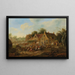 Tirailleurs à la périphérie des villes II - Karel Breydel — quadro incorniciato alla parete