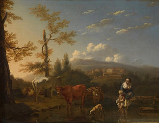 Paesaggio italiano - Karel Dujardin — vista dell’opera