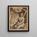 Le bon voleur - Karel van Mander — quadro incorniciato alla parete