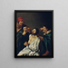 Scherno di Cristo - Karel Škréta — quadro incorniciato alla parete