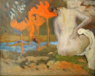 Karel pillar - Leda and the Swan.webp