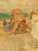 sulla spiaggia - Karel Pilař — vista dell’opera