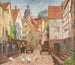 Allée nella città storica di Marburgo - Karl Armbrust — vista dell’opera