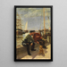 Due pescatori sul molo - Karl Behm — vista dell’opera