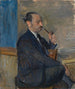Ritratto del pittore Gustav Wolf - Karl Dillinger — vista dell’opera