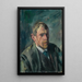 Autoportrait - Karl Dillinger — quadro incorniciato alla parete