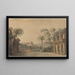 Decor di scena turca - Karl Ferdinand Langhans — quadro incorniciato alla parete