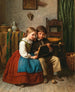 Bambini con quadri di scrittura - Karl Friedrich Boser — vista dell’opera