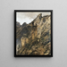 Gorges rocheuses avec ruines - Karl Friedrich Lessing — quadro incorniciato alla parete