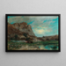Soldati a riposo - Karl Friedrich Lessing — quadro incorniciato alla parete