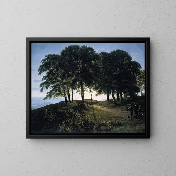Mattina - Karl Friedrich Schinkel — quadro incorniciato alla parete