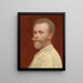 Autoritratto - Karl Friedrich Steinhardt — quadro incorniciato alla parete