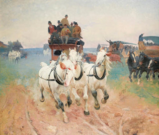 Dopo la corsa - Karl Georg Arsenius — vista dell’opera