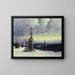 Inverno - Karl Hauptmann — quadro incorniciato alla parete