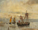 Bragozzi veneziani - Karl Heffner — vista dell’opera