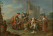 Scène di mercato - Karl Josef Aigen — vista dell’opera