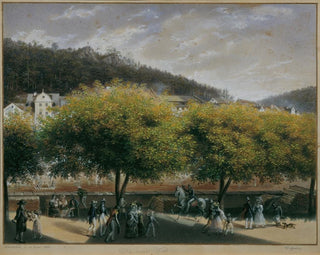 La nouvelle prairie à Karlsbad - Karl Joseph Aloys Agricola — vista dell’opera