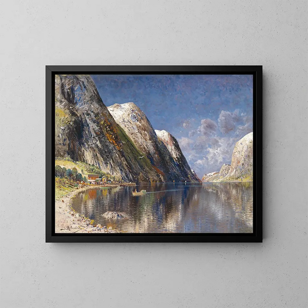 Fjord de Drontheim - Karl Kaufmann — quadro incorniciato alla parete