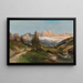 Nelle Dolomiti - Karl Kaufmann — quadro incorniciato alla parete