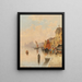 La Giudecca Venezia - Karl Kaufmann — quadro incorniciato alla parete