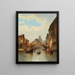 Motivo di Venezia - Karl Kaufmann — quadro incorniciato alla parete