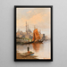 Partie de Constantinople - Karl Kaufmann — quadro incorniciato alla parete