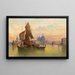 Parte a Venezia - Karl Kaufmann — quadro incorniciato alla parete