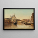 Venezia, Canale Grande con vista su Santa Maria della Salute - Karl Kaufmann — quadro incorniciato alla parete