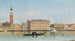 Venezia, vista della colonna di San Marco - Karl Kaufmann — vista dell’opera