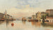 Venezia, vista di un canale - Karl Kaufmann — vista dell’opera