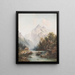 Ruisseau sauvage dans les montagnes - Karl Kaufmann — quadro incorniciato alla parete