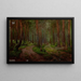 Paesaggio boschivo - Karl Klopfer — quadro incorniciato alla parete