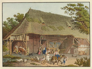 La partenza del contadino - Karl Ludwig Zehender — vista dell’opera
