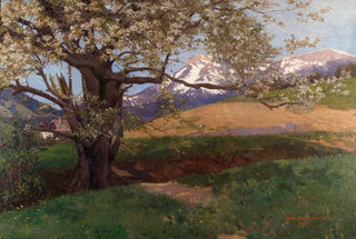 Karl Maria Schuster - Blhender Kirschbaum.webp