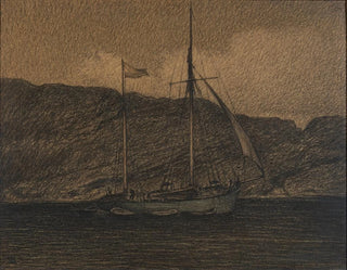 Bateau de pêche - Karl Nordström — vista dell’opera