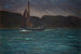 Bateau de pêche en tempête - Karl Nordström — vista dell’opera