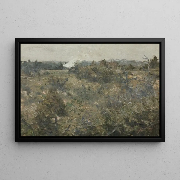 Paesaggio di Grez-sur-Loing - Karl Nordström — quadro incorniciato alla parete