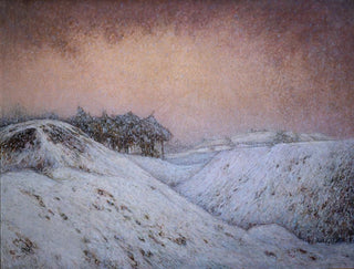 Caduta di neve - Karl Nordström — vista dell’opera