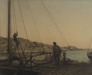 Le Quai - Karl Nordström — vista dell’opera