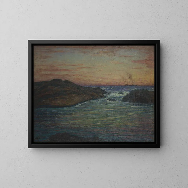 Le Surf - Karl Nordström — quadro incorniciato alla parete