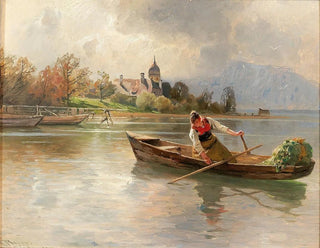 Paesaggio del Chiemsee - Karl Raupp — vista dell’opera